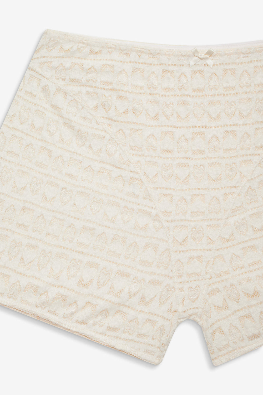 Women Reba Sleep Boyshort - White