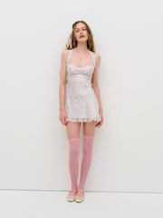 Women Sabrina Slip Dress - Pink