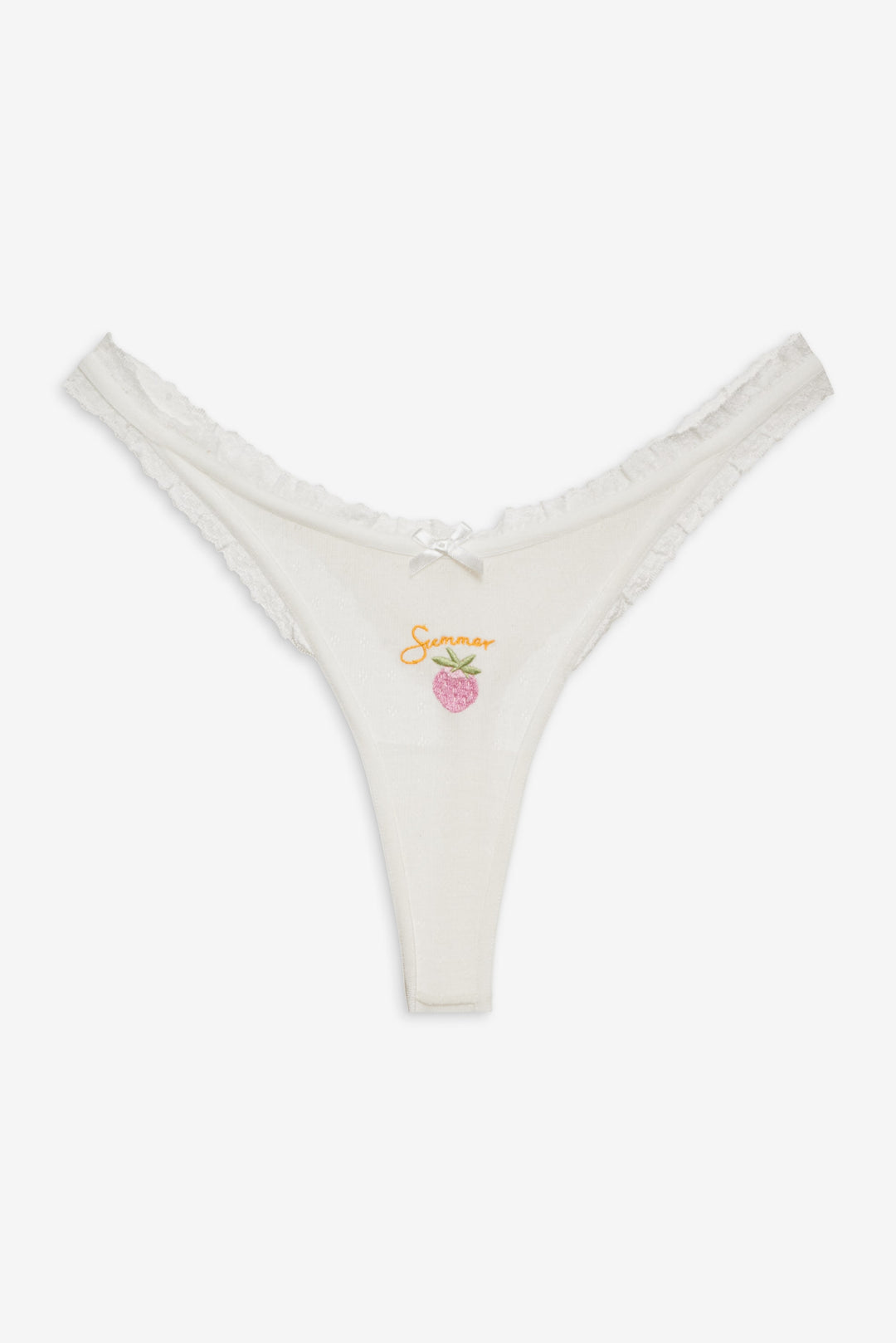 Women Summer Panty Pack - White