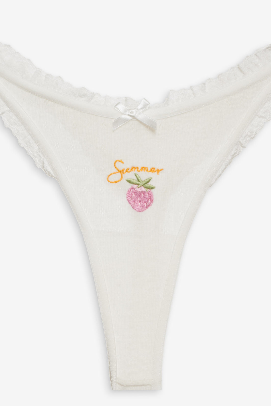 Women Summer Panty Pack - White