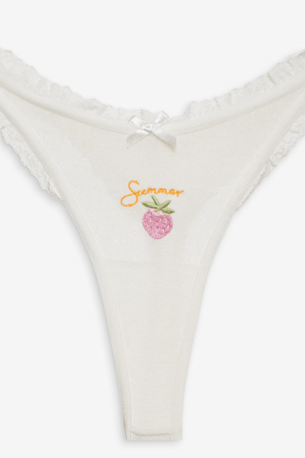 Women Summer Panty Pack - White