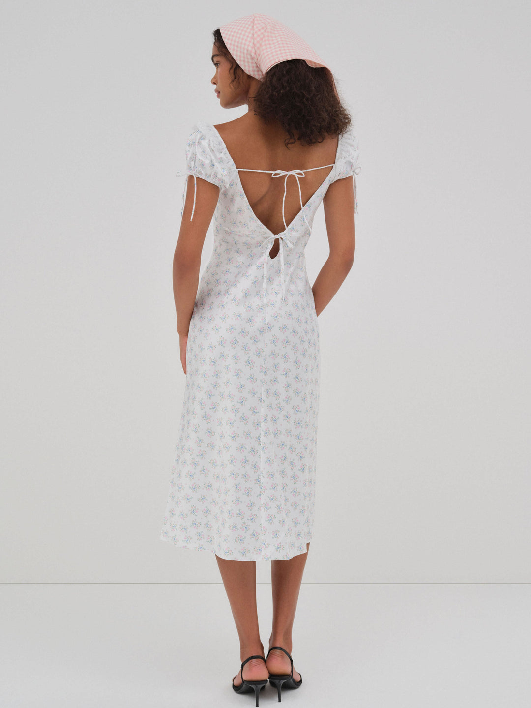 Women Sweet Escape Midi Slip Dress - White