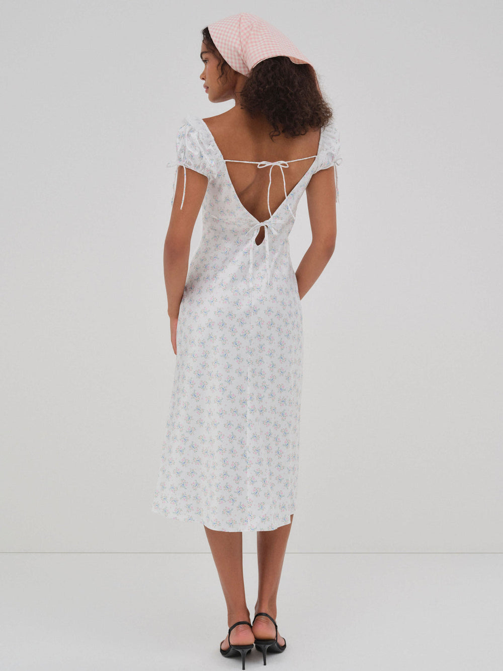 Women Sweet Escape Midi Slip Dress - White