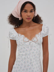 Women Sweet Escape Midi Slip Dress - White