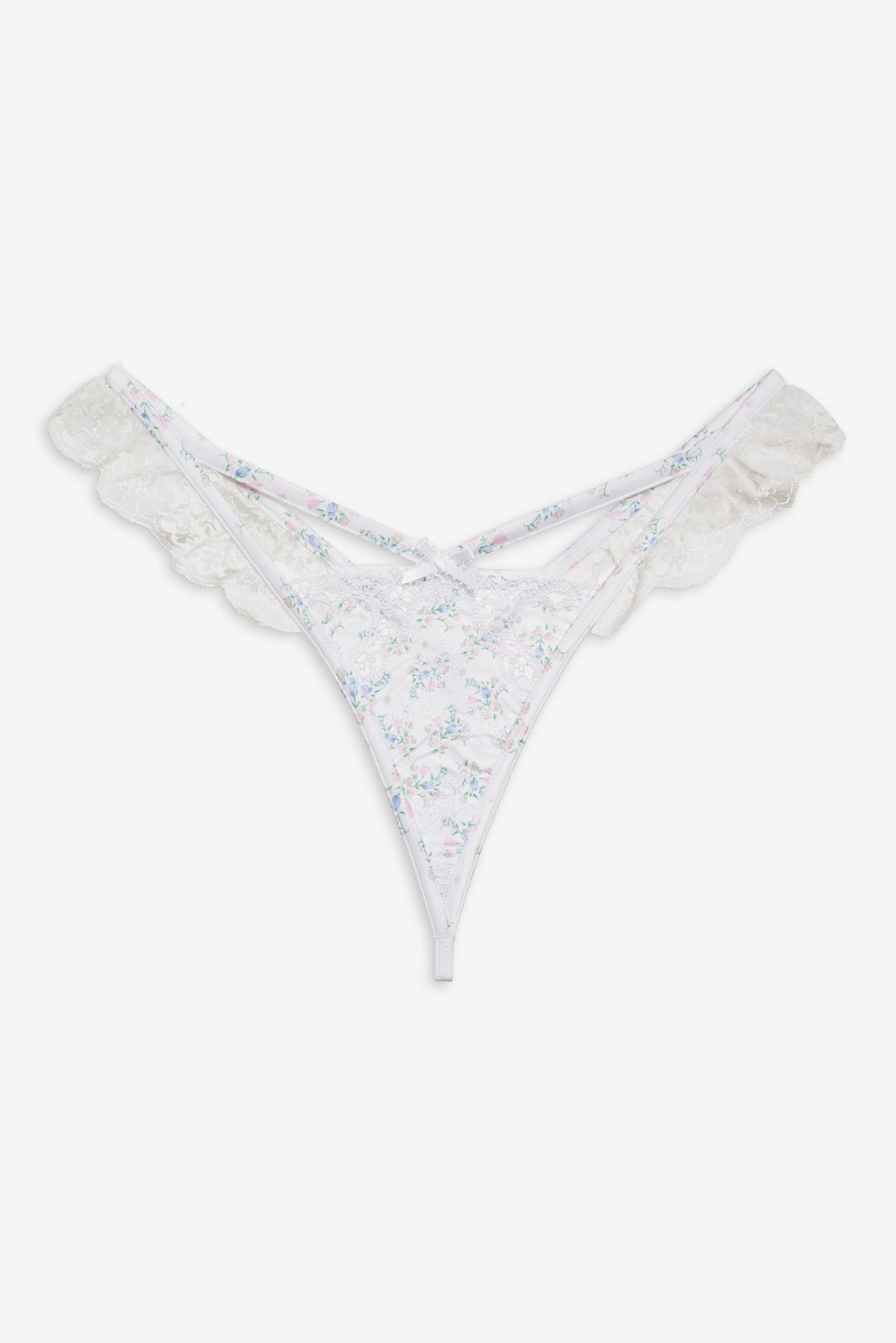 Women Sweet Escape Thong Panty - White