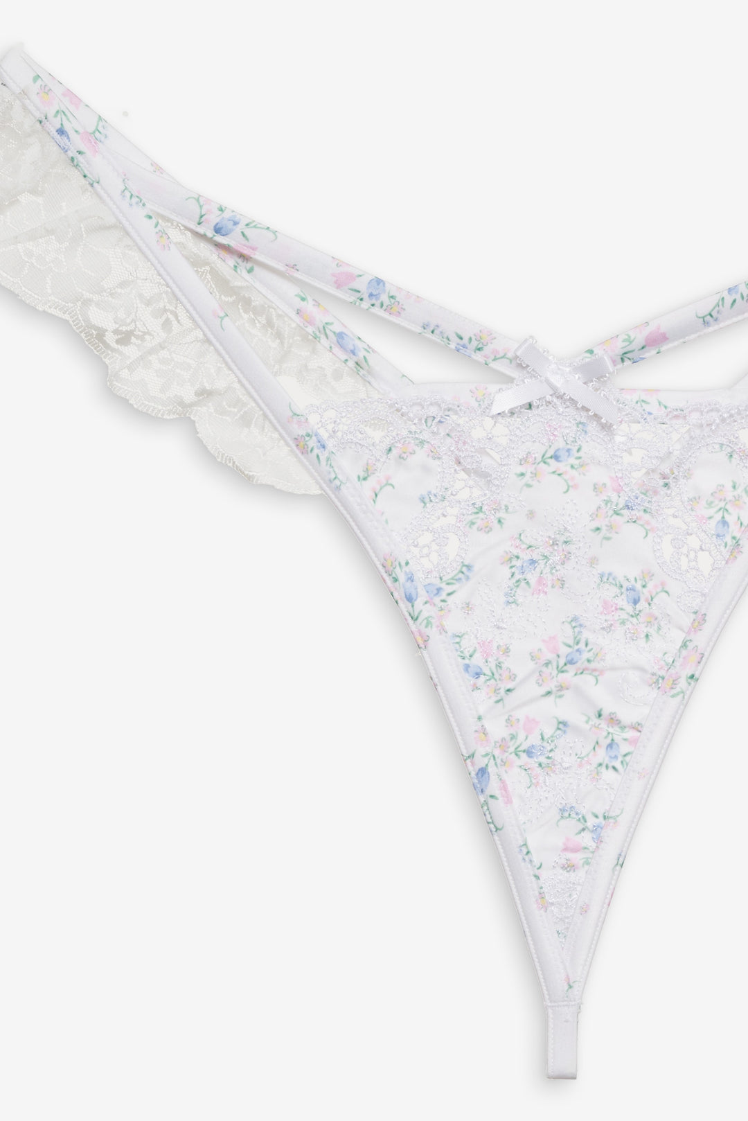 Women Sweet Escape Thong Panty - White