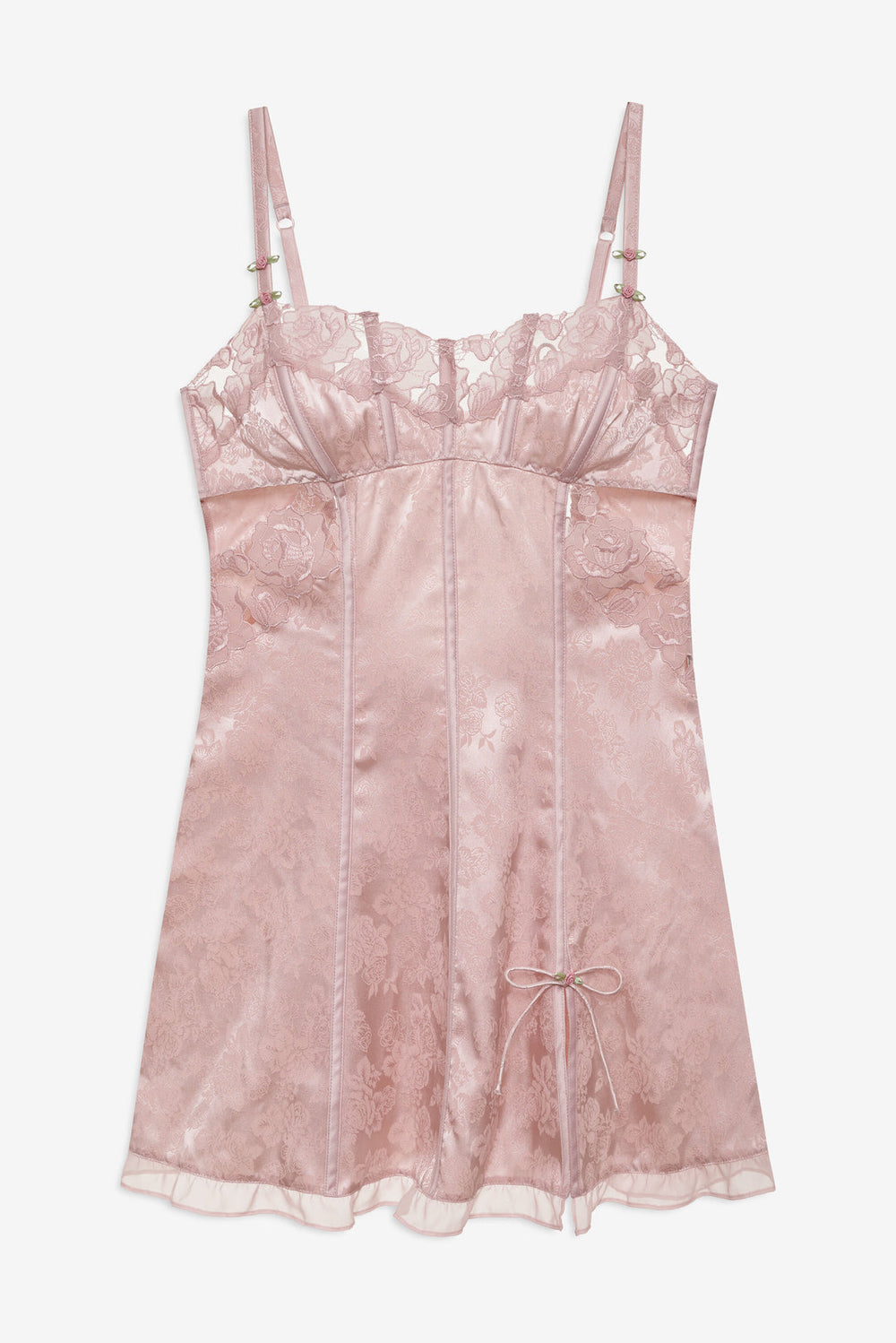 Women Blissful Blooms Slip Dress - Pink
