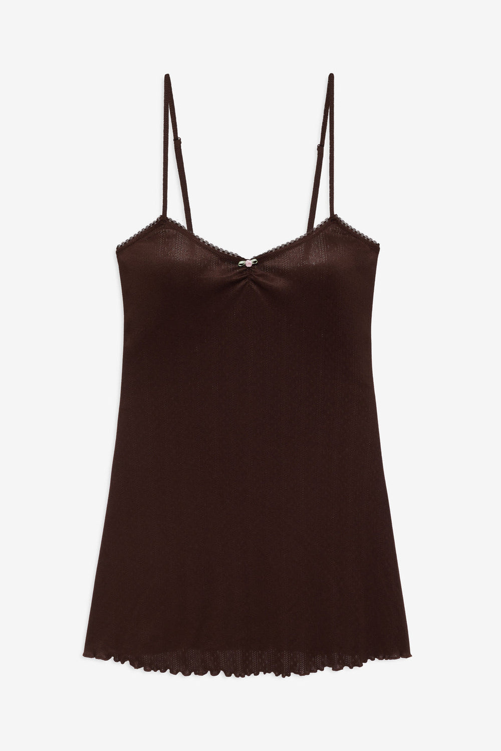 Women Elliana Slip Dress - Chocolate