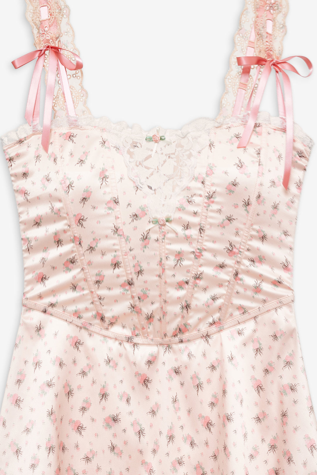 Women Peaches & Cream Slip Dress - Peach