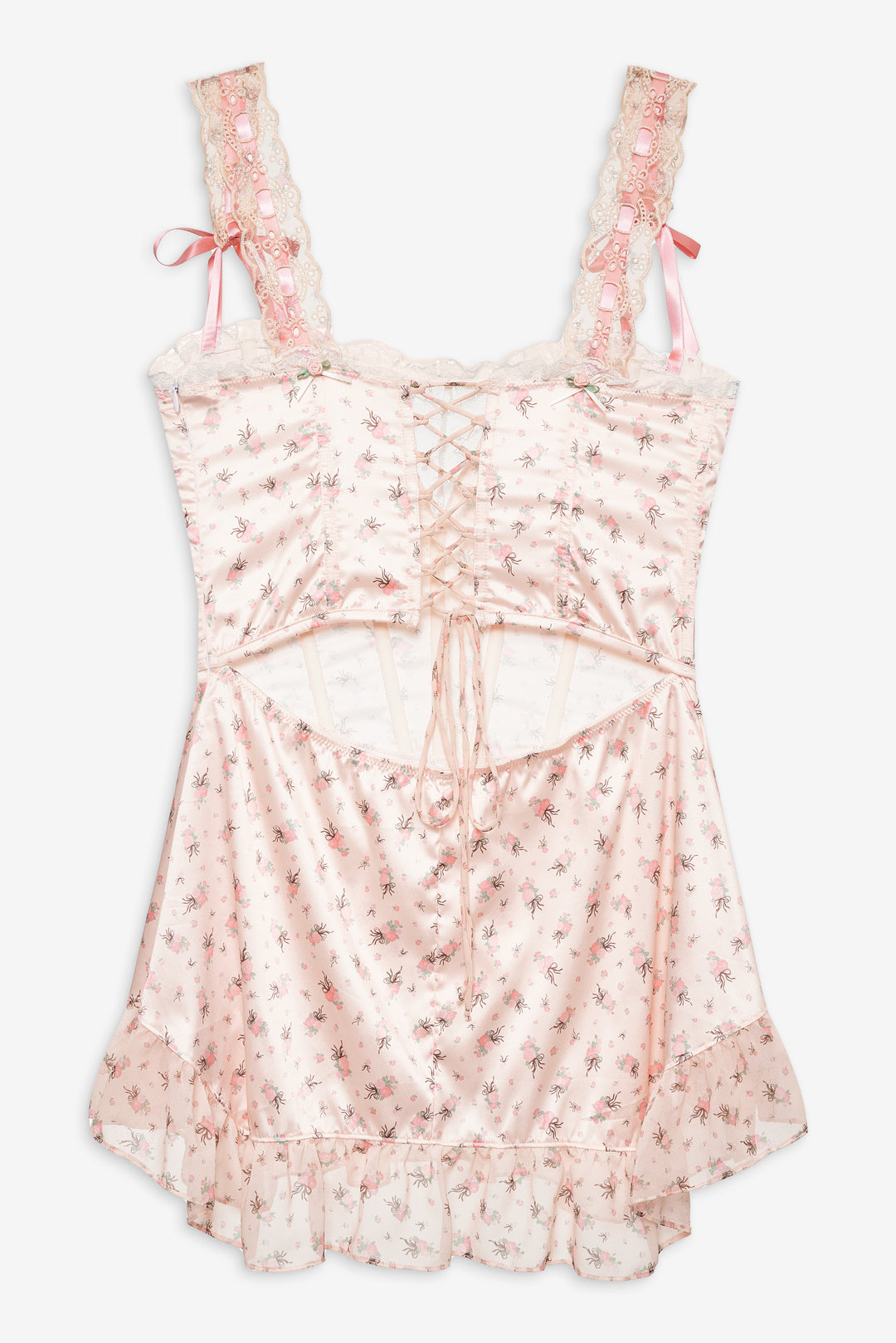 Women Peaches & Cream Slip Dress - Peach