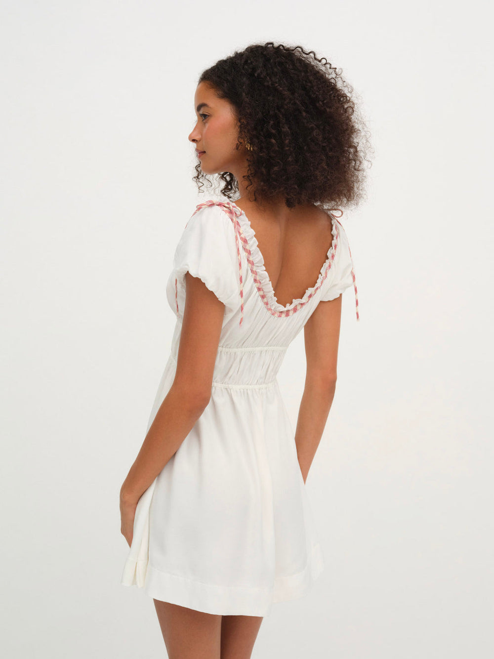 Women Georgia Corset Slip Dress - Red