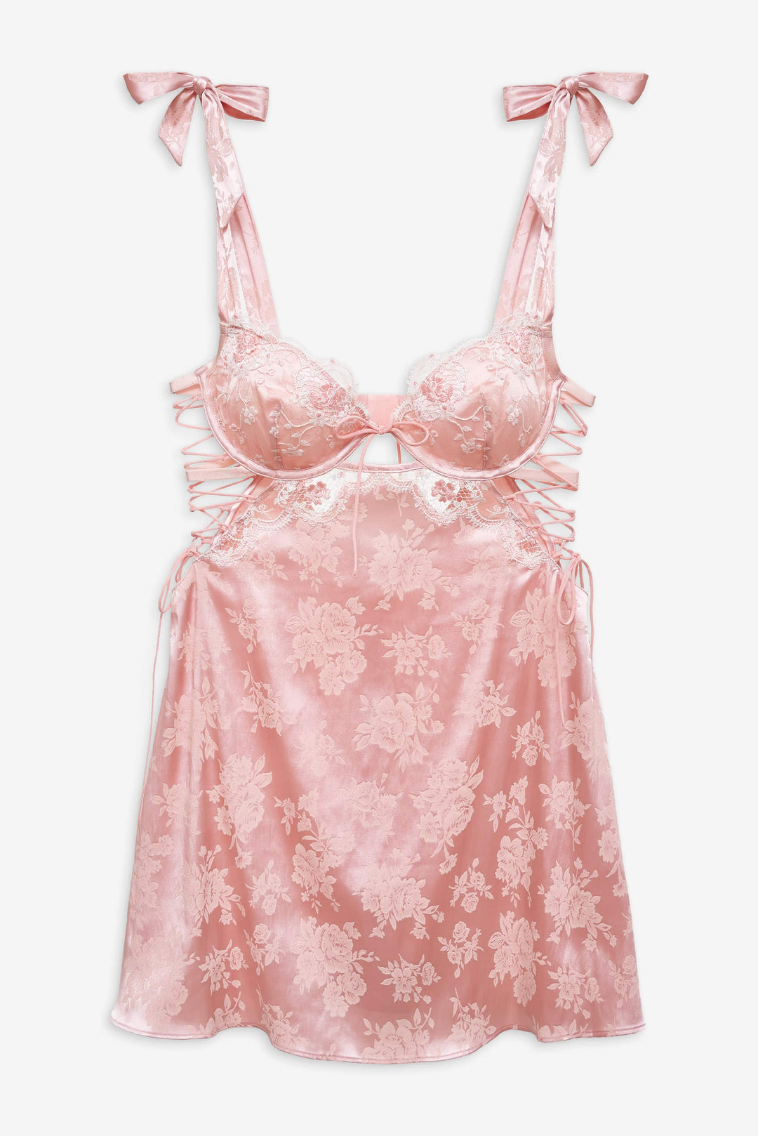 Women Le Fleur Slip Dress - Peach