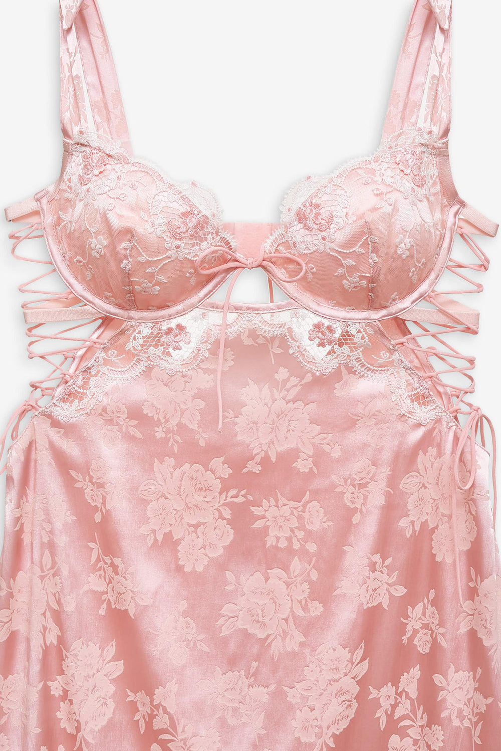 Women Le Fleur Slip Dress - Peach
