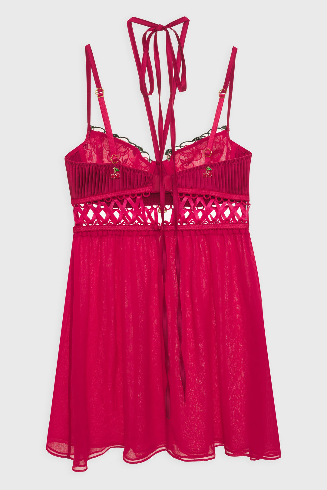 Women Cherie Slip Dress - Red