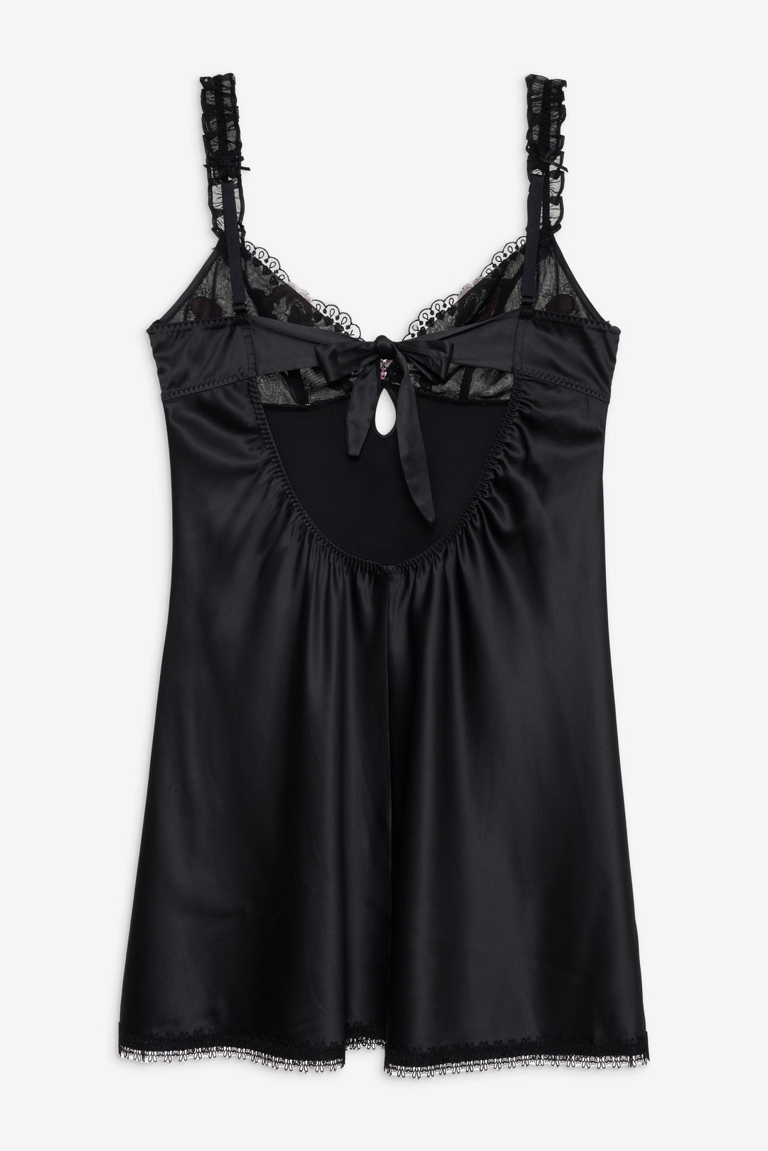 Women Love Garden Slip Dress - Black