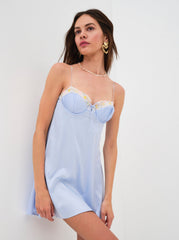 Women Paloma Slip Dress - Baby Blue