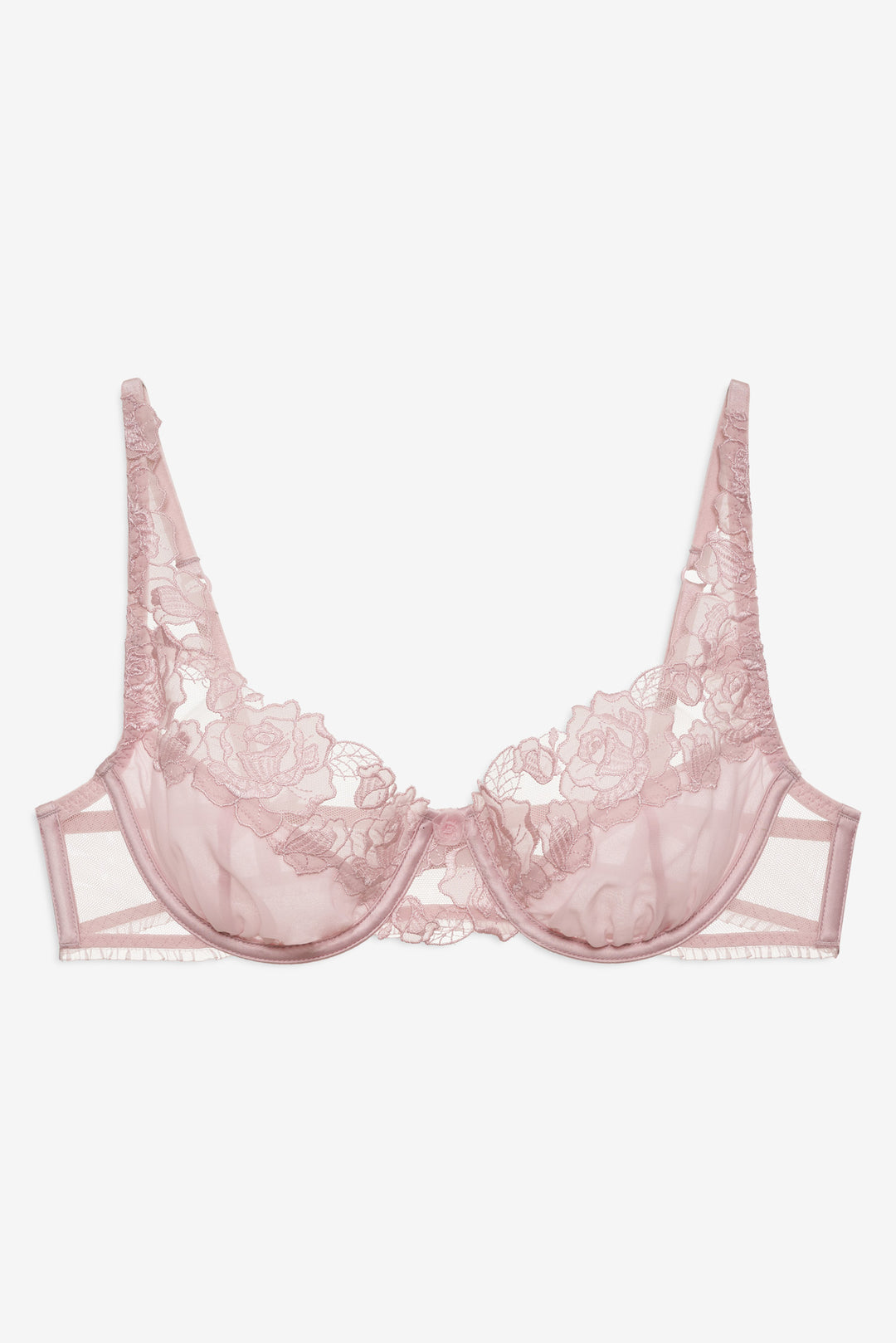 Women Blissful Blooms Underwire Bra - Pink