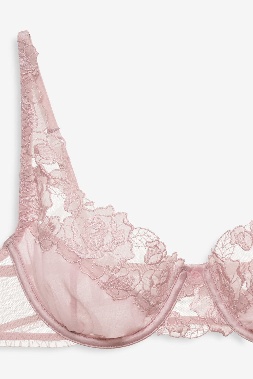 Women Blissful Blooms Underwire Bra - Pink