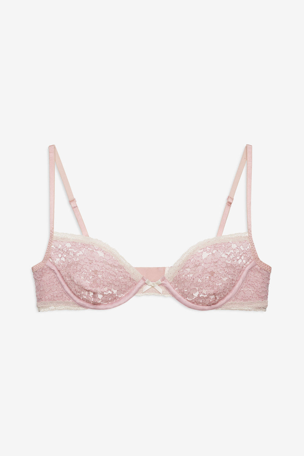 Women Pamela Stretch Lace Underwire Bra - Pink