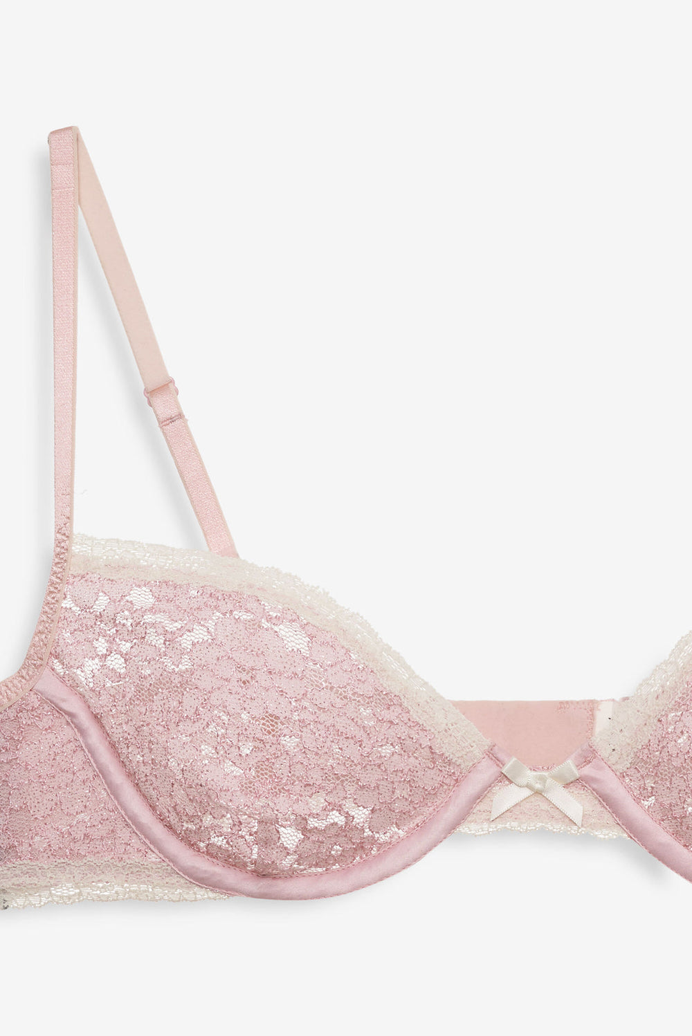 Women Pamela Stretch Lace Underwire Bra - Pink