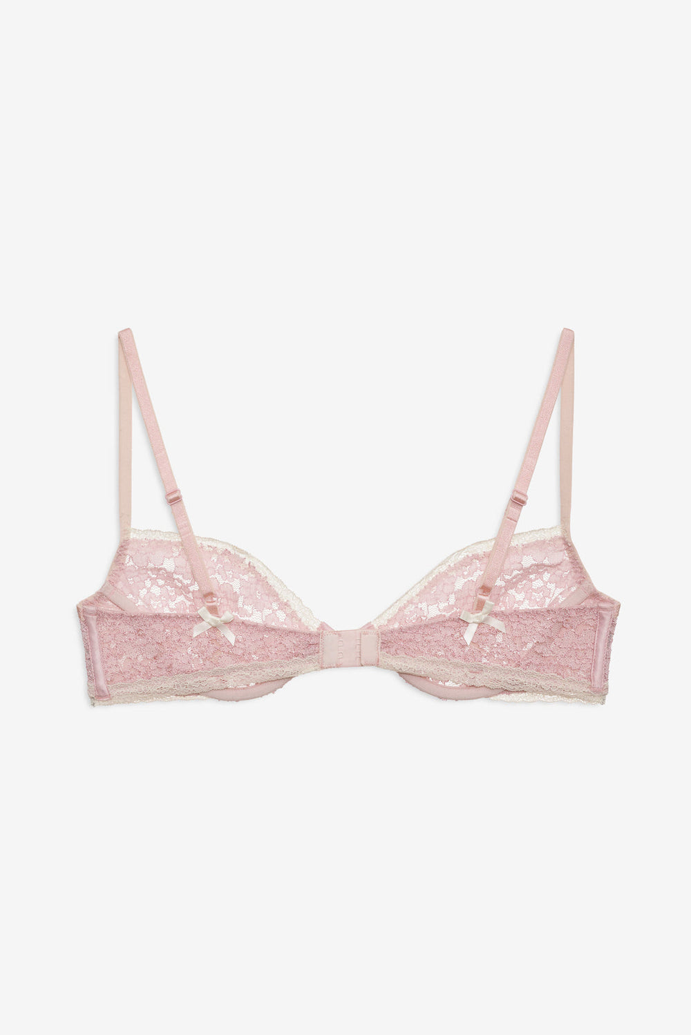 Women Pamela Stretch Lace Underwire Bra - Pink