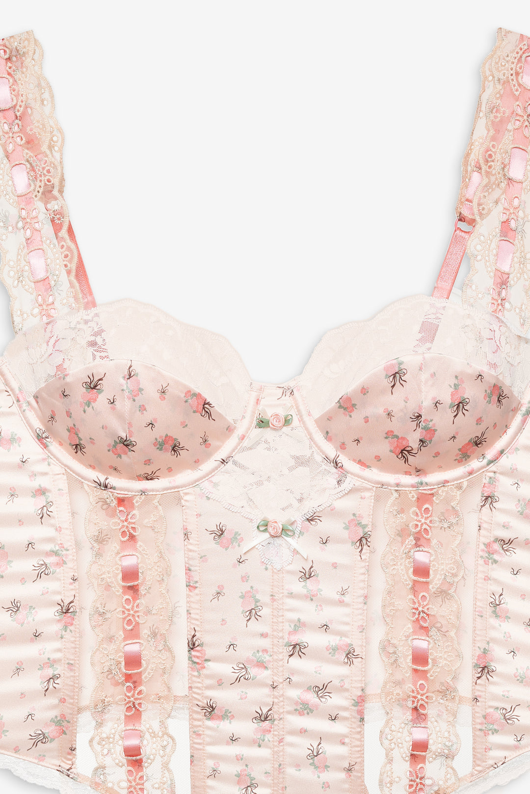 Women Peaches & Cream Bustier - Peach
