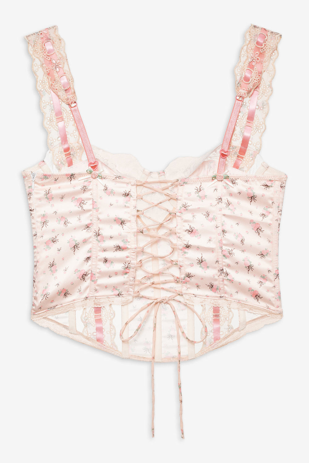 Women Peaches & Cream Bustier - Peach