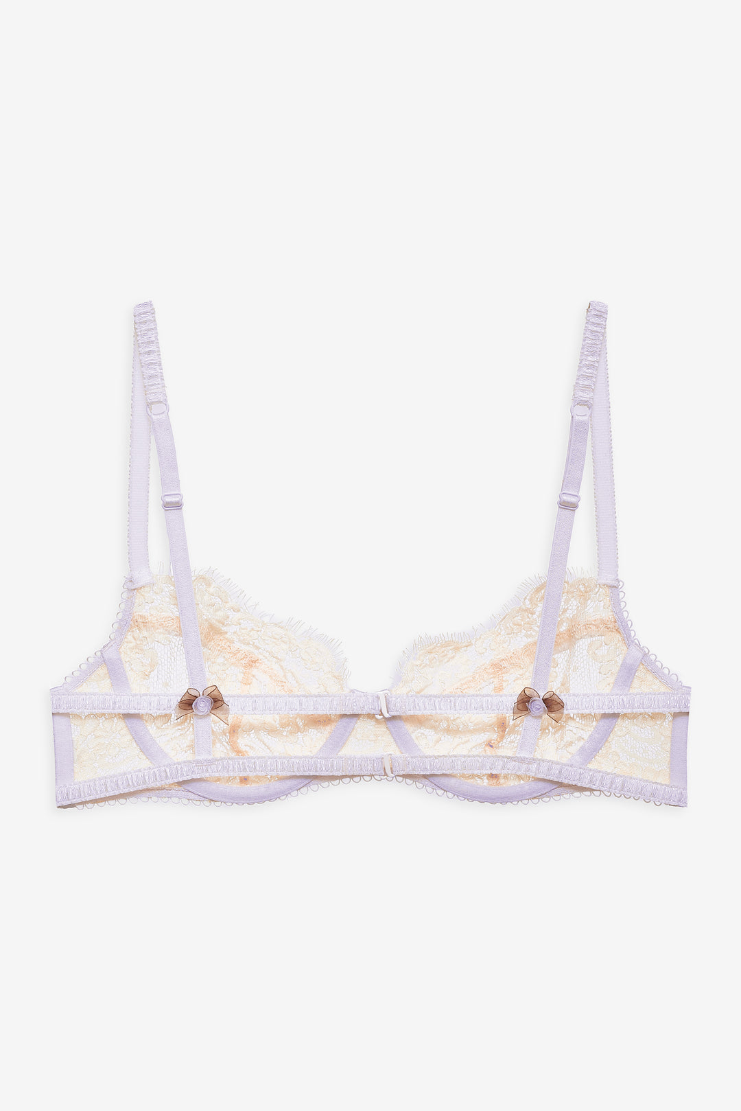 Women Victoria Lace Underwire Bra - Cream