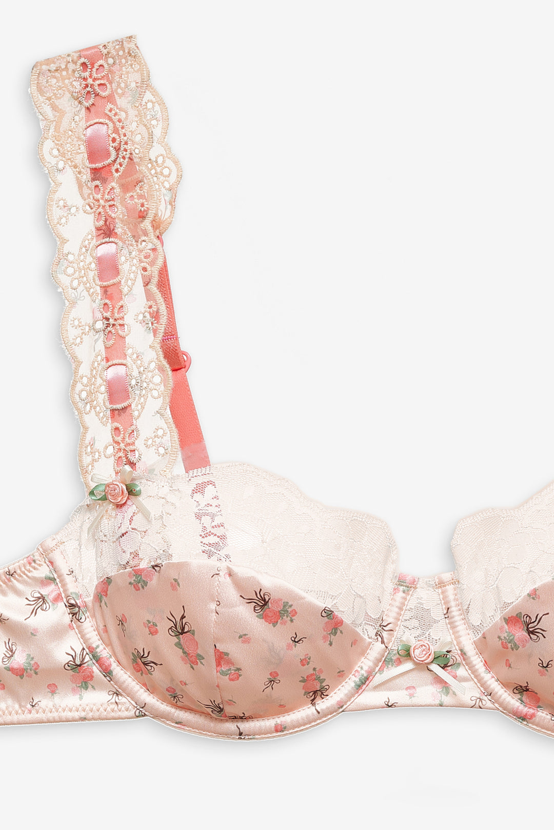 Women Peaches & Cream Underwire Bra - Peach