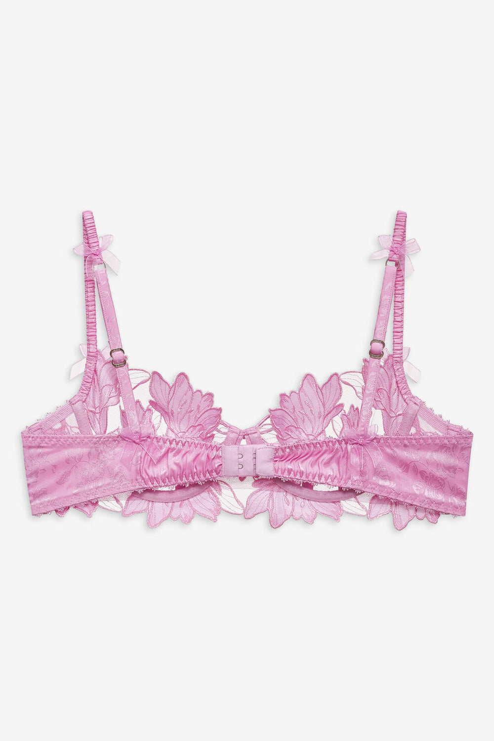 Women Maye Embroidered Underwire Bra - Pink