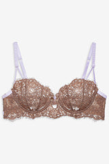 Women Holly Underwire Bra - Chocolate