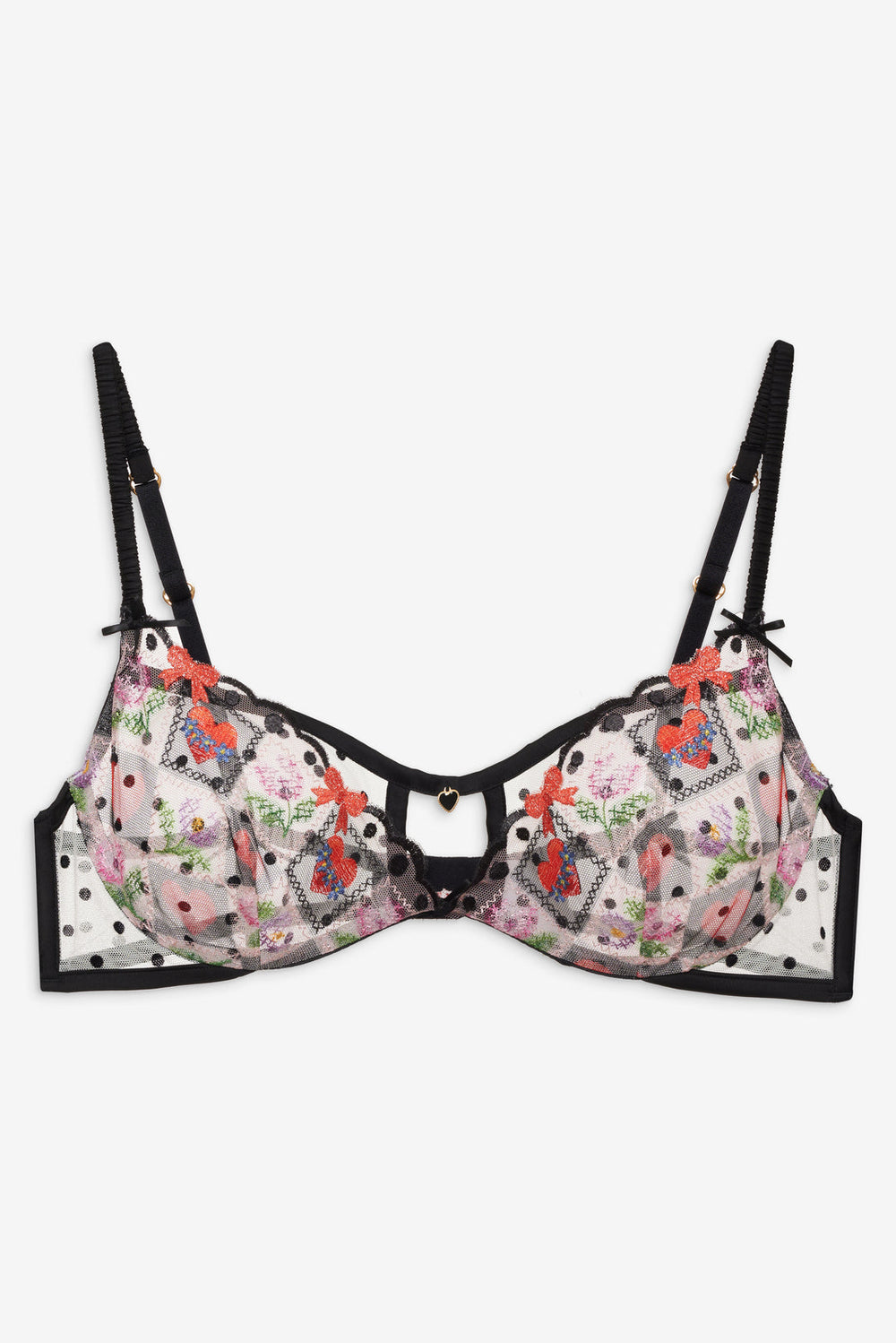 Women Paris Underwire Bra - Red
