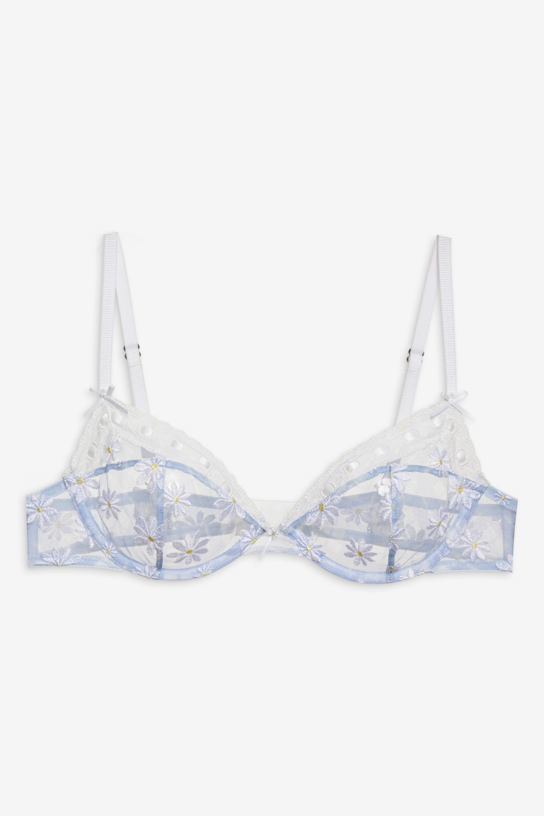 Women Dee Dee Daisy Underwire Bra - Blue