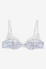 Women Dee Dee Daisy Underwire Bra - Blue