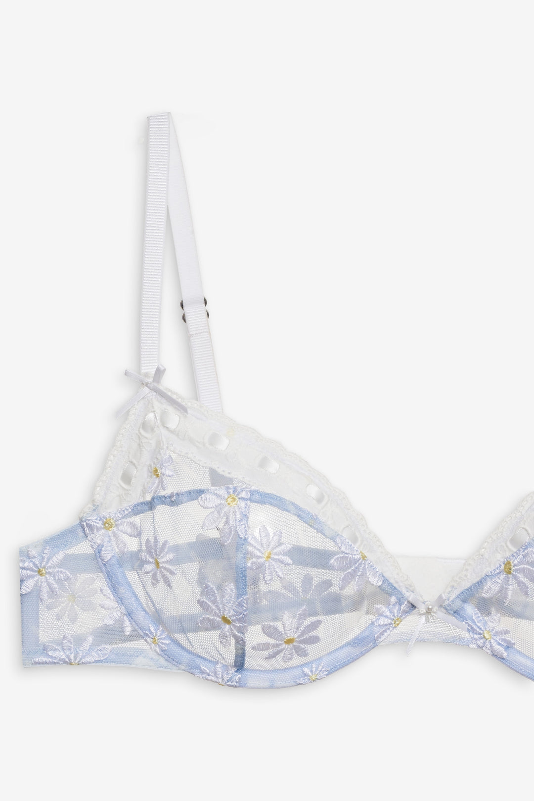 Women Dee Dee Daisy Underwire Bra - Blue
