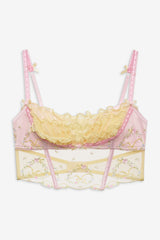 Women Sunny Bouquet Bustier - Multi Yellow