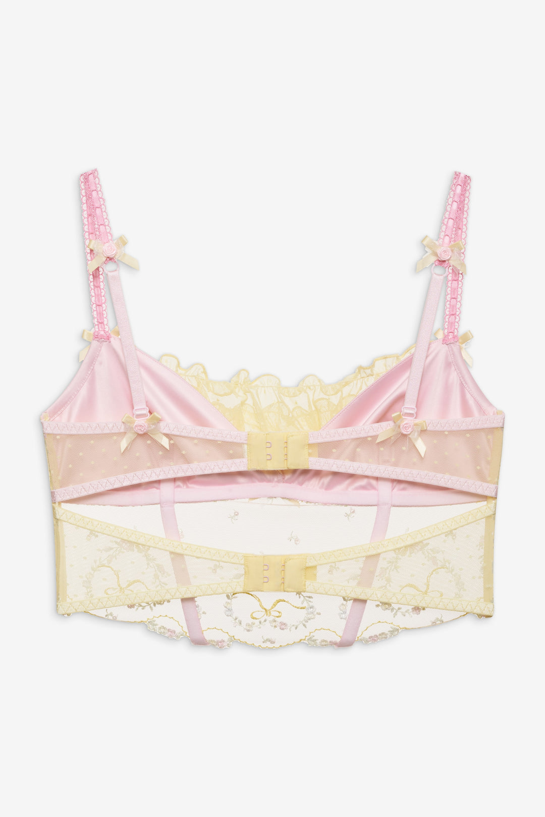 Women Sunny Bouquet Bustier - Multi Yellow
