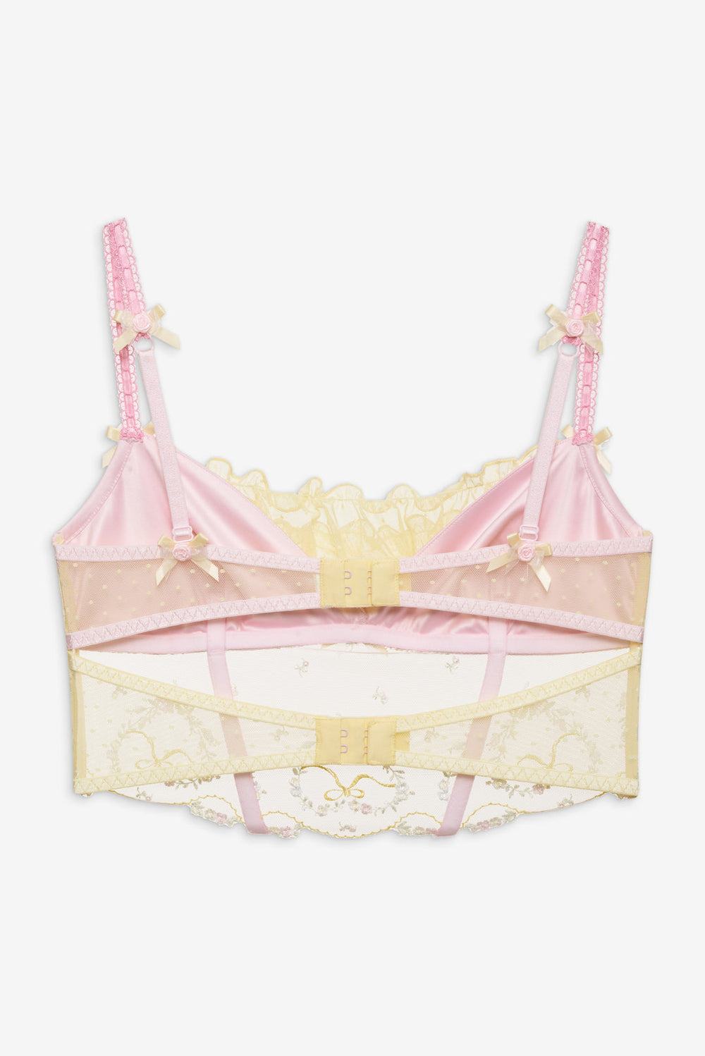 Women Sunny Bouquet Bustier - Multi Yellow