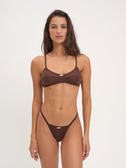 Women Elliana Bralette - Chocolate