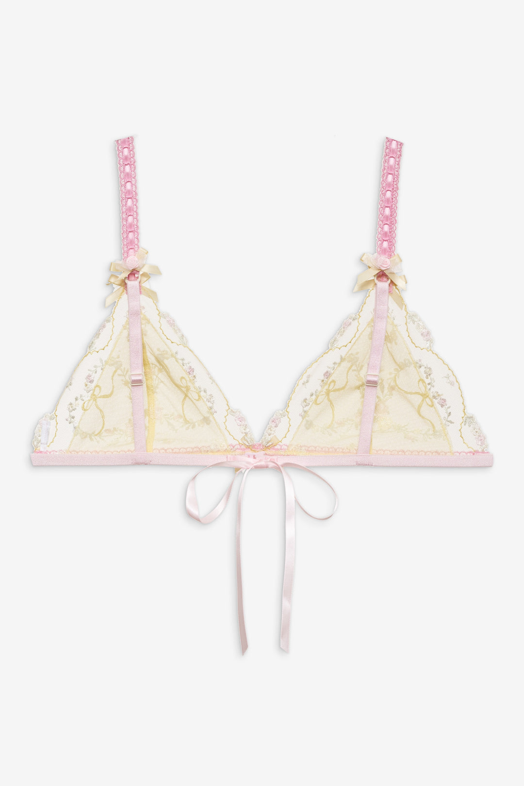 Women Sunny Bouquet Bralette - Multi Yellow