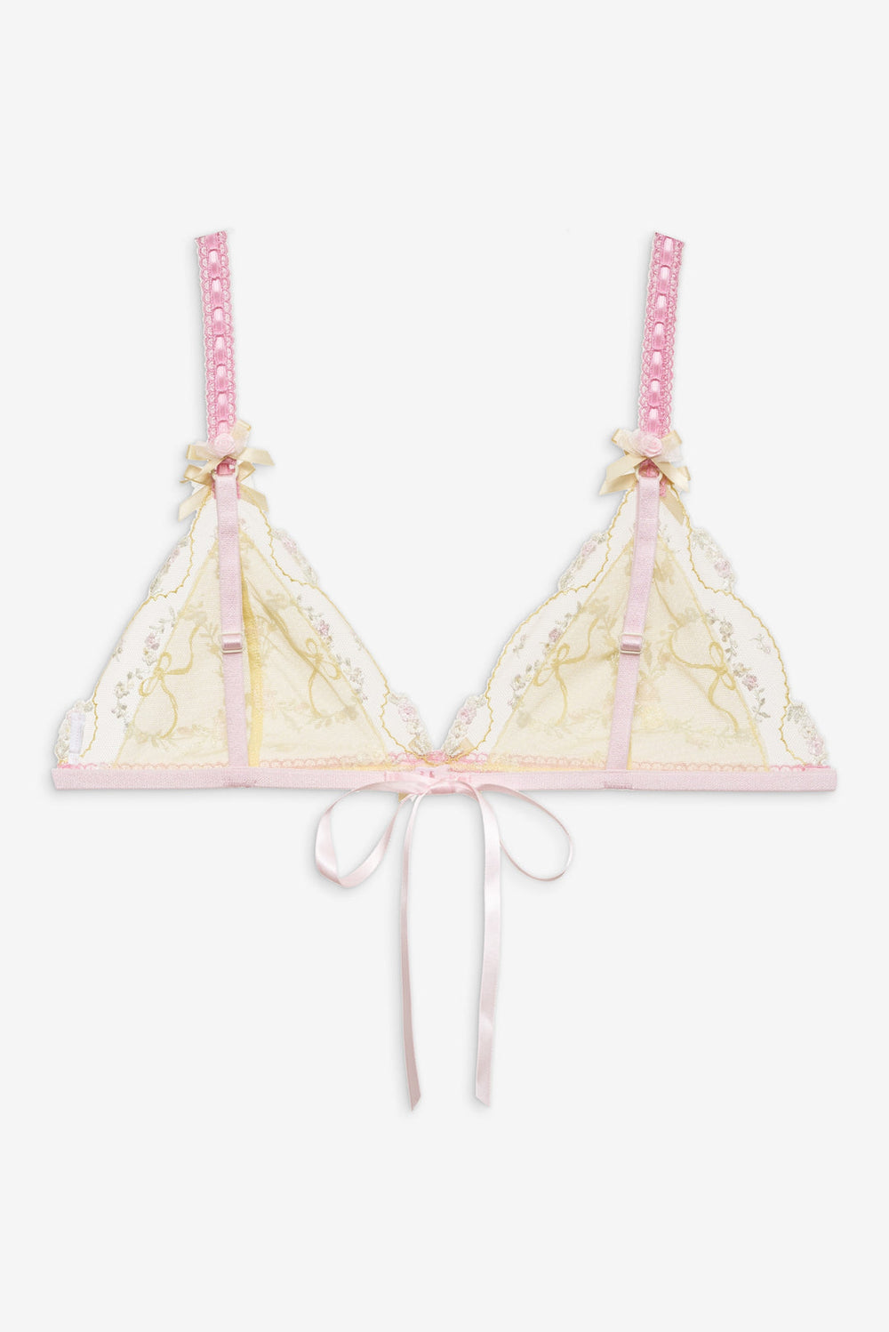 Women Sunny Bouquet Bralette - Multi Yellow