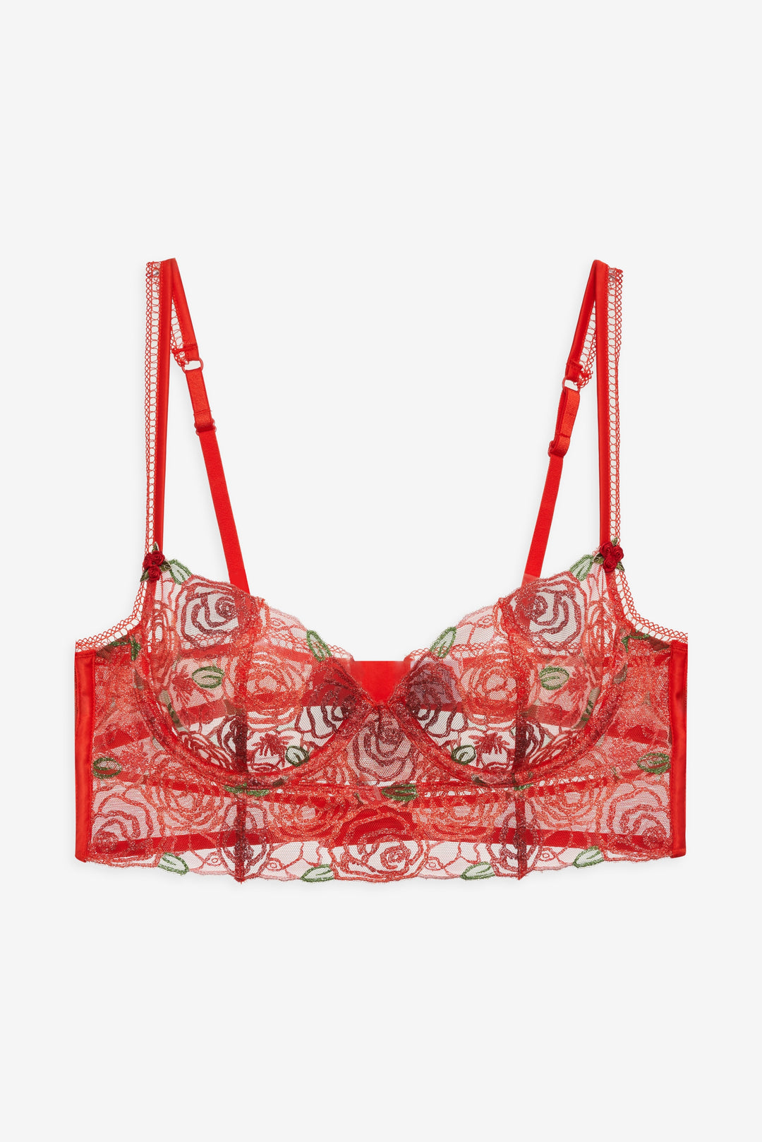 Women Gene Underwire Bra - Red