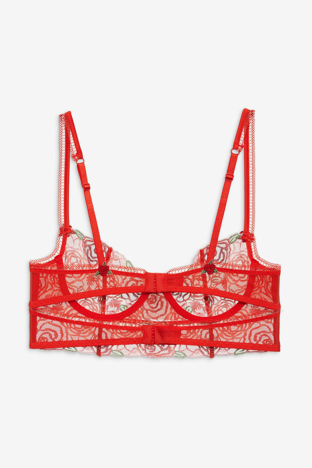 Women Gene Underwire Bra - Red