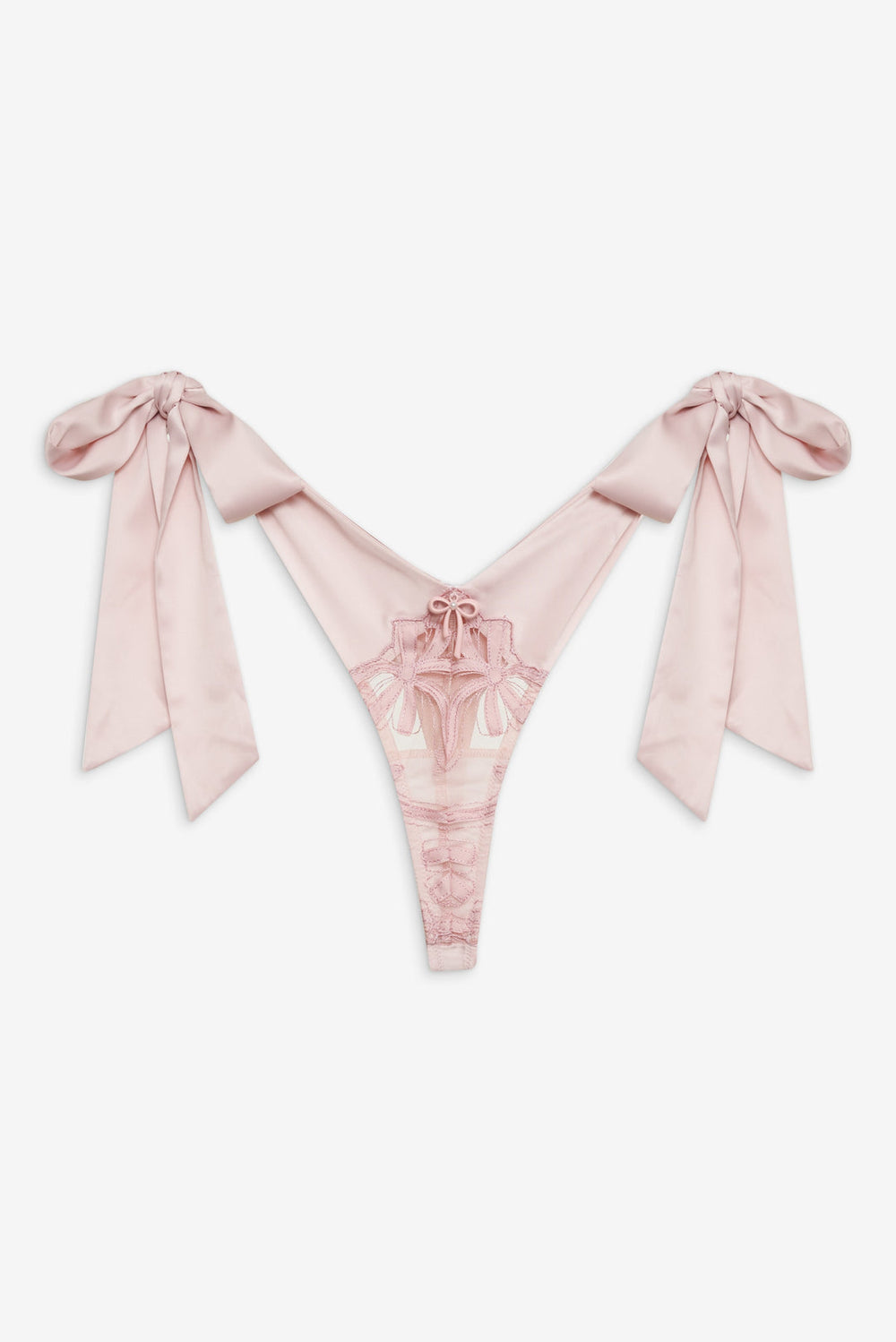 Women Hallie Thong Panty - Pink