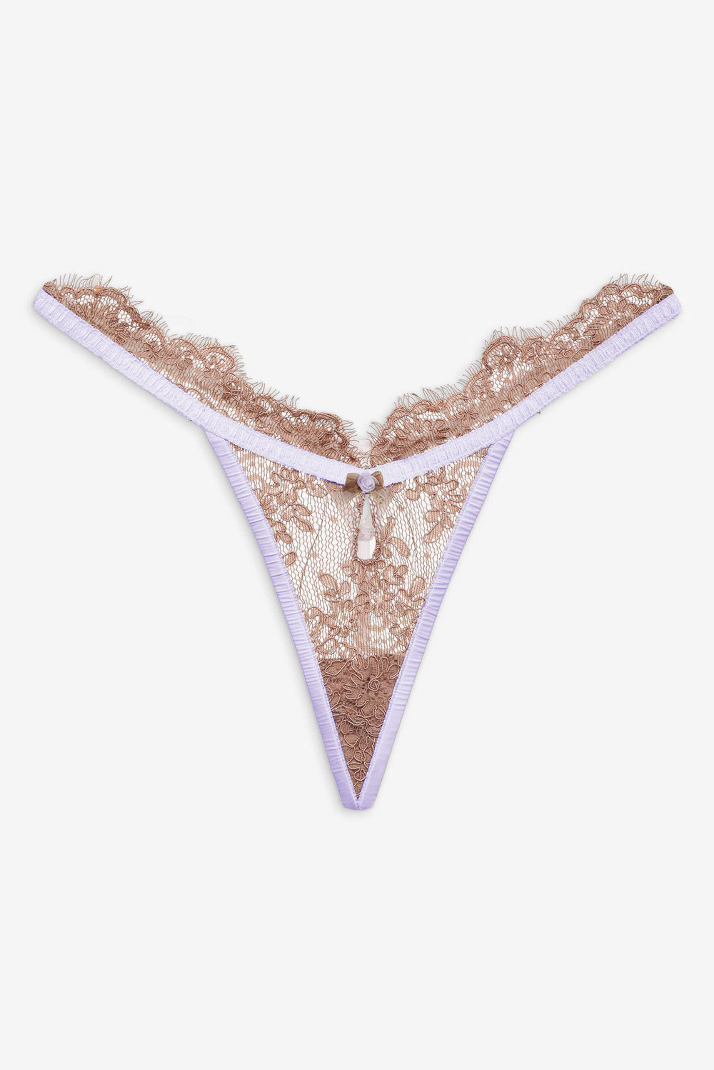Women Holly Thong Panty - Chocolate