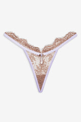 Women Holly Thong Panty - Chocolate