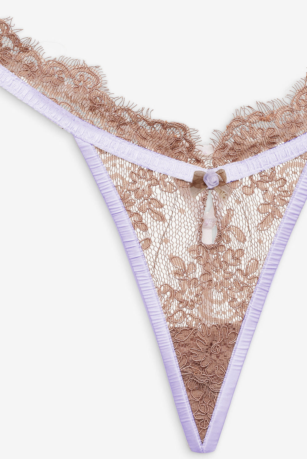 Women Holly Thong Panty - Chocolate
