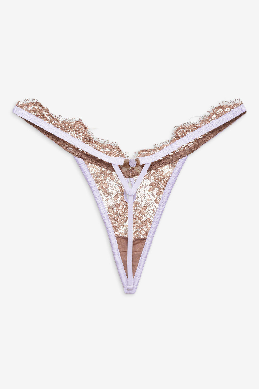 Women Holly Thong Panty - Chocolate