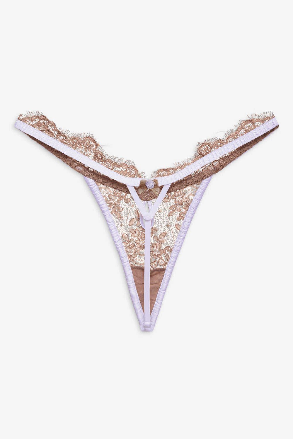 Women Holly Thong Panty - Chocolate