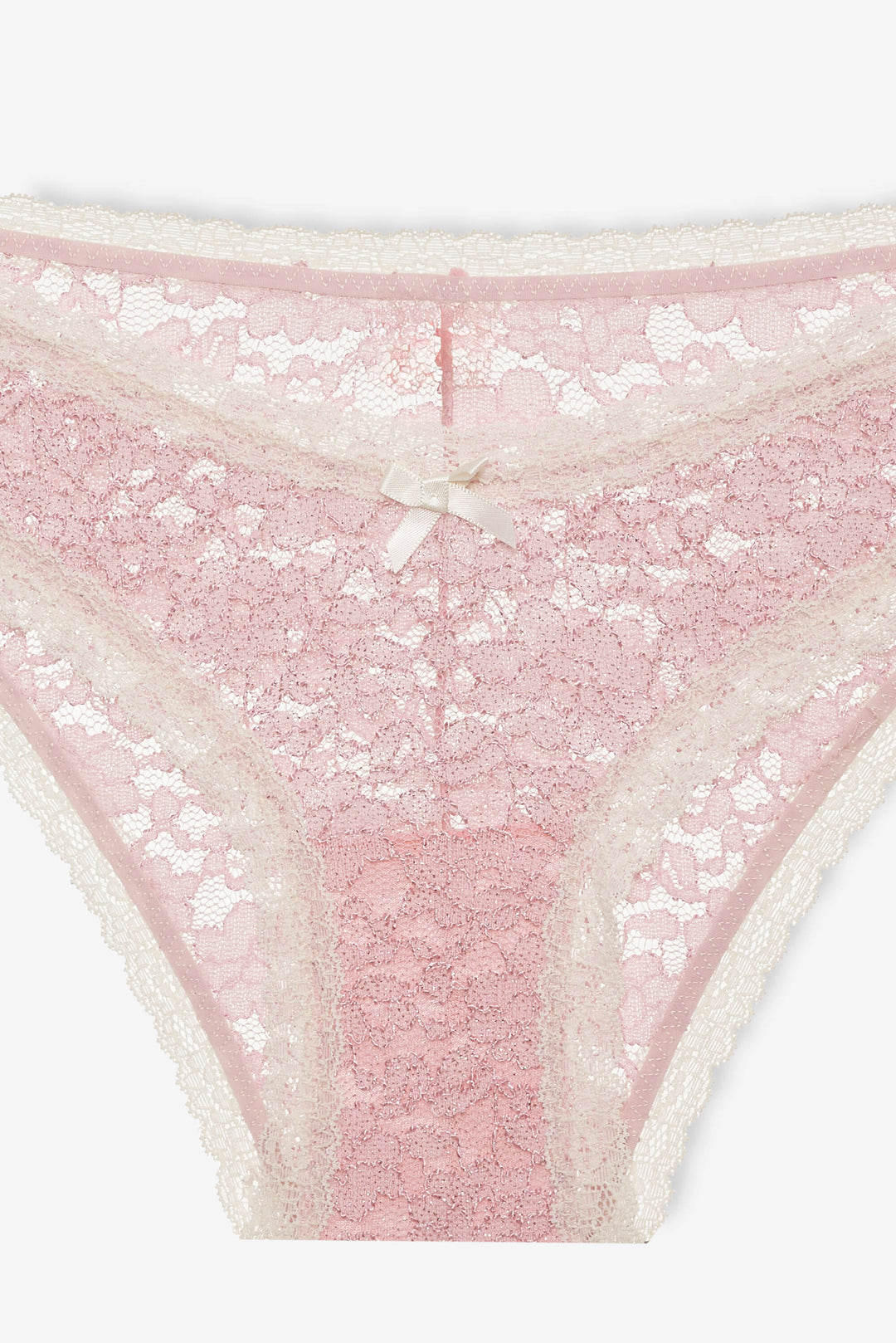Women Pamela Stretch Lace Cheeky Panty - Pink